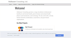 Desktop Screenshot of mulhauser.net